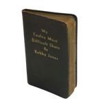My Twelve Most Difficult Shots - Booklet by Bobby Jones