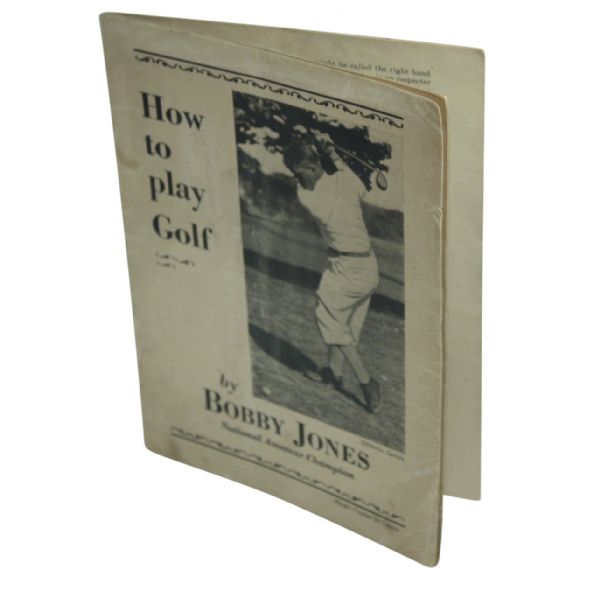 How To Play Golf Book by Bobby Jones