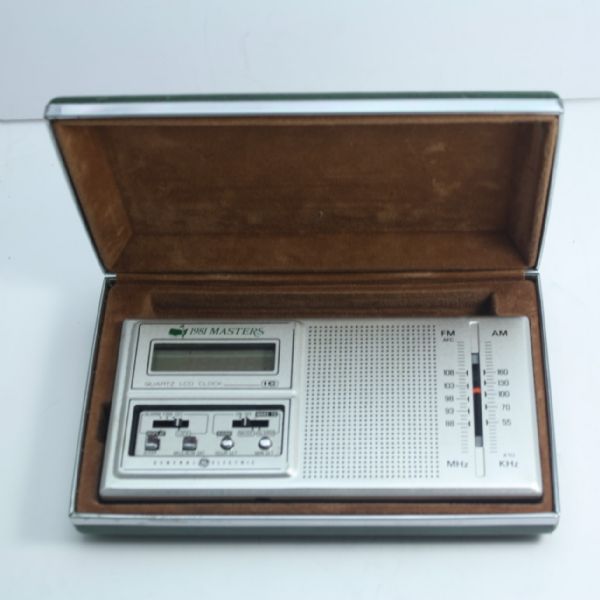 1981 Masters Tournament Player Gift - Radio