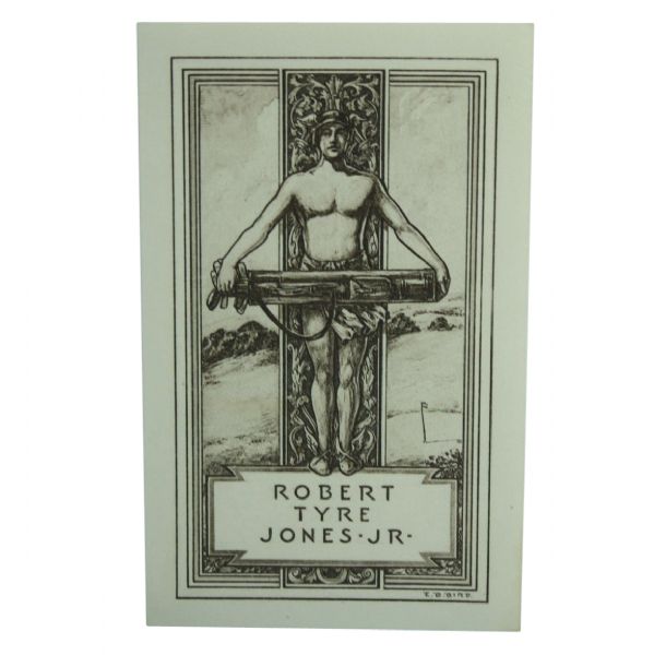 Vintage Bobby Jones Bookmark