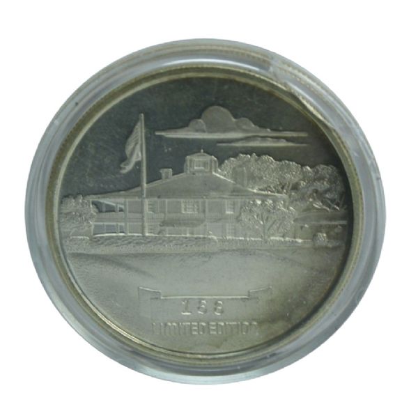 Rare 1994 Augusta National Limited Edition Clubhouse Silver Coin - #166