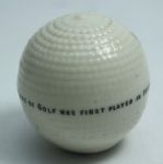 Vintage Carlton China Ware – Bramble Style Golf Ball