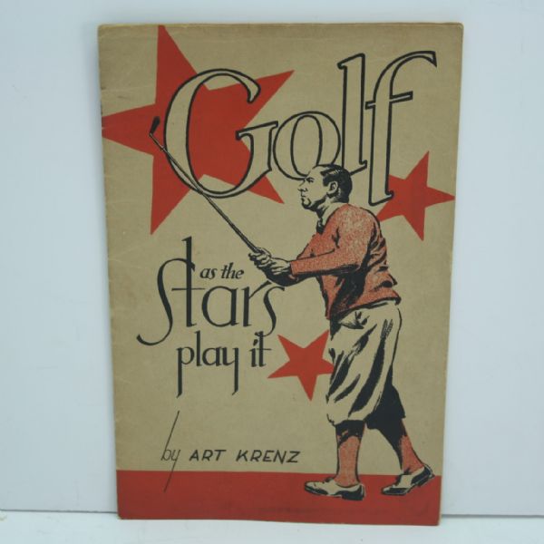 Golf As The Stars Play It Instruction Booklet