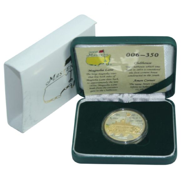 2008 Masters Silver Coin - #006/350