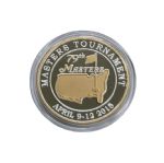 2015 Masters Commemorative Coin - 'The Masters Trophy' - #139/350