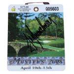 2008 Masters Badge Signed by Trevor Immelman JSA COA