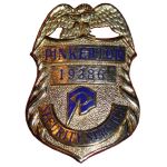 Augusta National Pinkerton Security Officer Badge