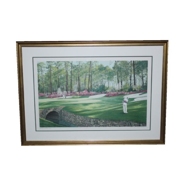 Sam Snead Signed Ltd Edition The 13th At Augusta Helen Rundell Artists Proof #25/50
