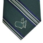 Augusta National Tie - Royal Blue/Green/Yellow - 100% Italian Silk
