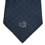Augusta National Tie - Royal Blue/Green Square/Dot - 100% Italian Silk