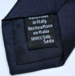 Augusta National Tie - Royal Blue/Green Square/Dot - 100% Italian Silk
