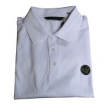Augusta National Members Exclusive Logo White Golf Shirt - Large