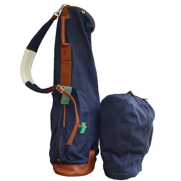 2015 Augusta National Members Exclusive MacKenzie Leather/Canvas Golf Bag