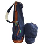 2015 Augusta National Members Exclusive MacKenzie Leather/Canvas Golf Bag