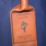 2015 Augusta National Members Exclusive MacKenzie Leather/Canvas Golf Bag
