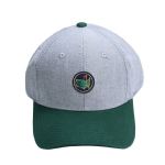 Augusta National Members Undated Grey with Green Bill Logo Hat