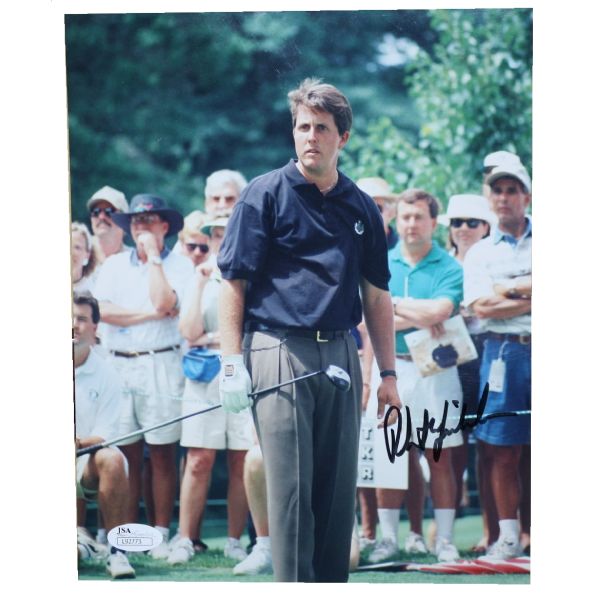 Phil Mickelson Signed 8x10 Photo JSA #L92773
