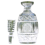 1992 The Memorial Tournament Crystal Decanter with Stopper - Mark Brooks Collection