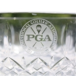 PGA Association of America Crystal Low Bowl - Mark Brooks Collection