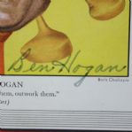 Ben Hogan Signed 1949 Time Magazine JSA COA