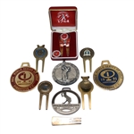 Miscellaneous Mark Brooks Collection Lot of Bag Tags, Divot Tools, and other