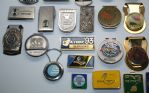 Miscellaneous Mark Brooks Collection Lot of Money Clips, Ball Markers, Name Badges, and other