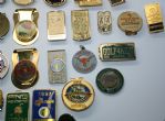 Miscellaneous Mark Brooks Collection Lot of Money Clips, Ball Markers, Name Badges, and other