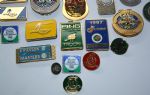 Miscellaneous Mark Brooks Collection Lot of Money Clips, Ball Markers, Name Badges, and other