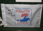 Mark Brooks Signed Kemper Open Display - Framed Shirt, Photo, Flag JSA COA