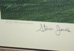 Steve Jones Signed 1996 US Open 16th Hole @ Oakland Hills Ltd Ed Hartough  Print 396/850