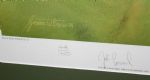 Justin Leonard Signed 1999 Royal Troon 18th Hole Baxter Ltd Ed Print 48/150