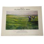 Jack Nicklaus Signed Triumphant Return Limited Edition Walt Spitzmiller Print 75/975