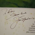 Jack Nicklaus Signed 'Triumphant Return' Limited Edition Walt Spitzmiller Print 75/975