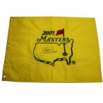 Jack Nicklaus Signed 2005 Masters Flag with Winning Years Inscription JSA COA