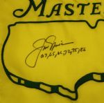 Jack Nicklaus Signed 2005 Masters Flag with Winning Years Inscription JSA COA
