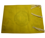 Multi-Signed Undated Memorial Embroidered Flag JSA COA