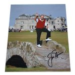 Jack Nicklaus Signed 8x10 Photo The Swilcan Bridge Goodbye JSA COA