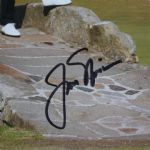 Jack Nicklaus Signed 8x10 Photo 'The Swilcan Bridge Goodbye' JSA COA