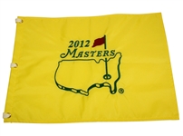 Lot of 3 Embroidered Masters Flags - 2012, 2013, and 2014