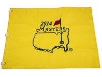 Lot of 3 Embroidered Masters Flags - 2012, 2013, and 2014