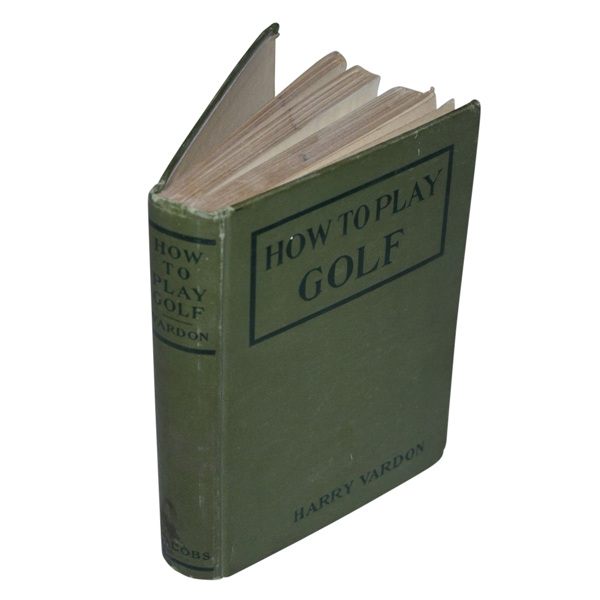 How to Play Golf Book by Harry Vardon