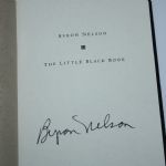 Byron Nelson Signed Book 'The Little Black Book' - Nissan Open JSA COA