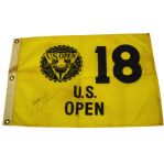 Payne Stewart Signed 1991 US Open at Hazeltine Flag Hard To Find!  JSA COA