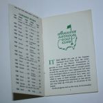 1955 Masters Spectator Guide