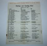 1962 Masters Pairing Sheets - Thurs-Sun - Palmer's Third Masters Win
