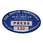 1949 US Amateur Press Badge - Oak Hill