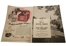 Byron Nelson Signed 1946 Chicago Victory National Championship Program JSA COA