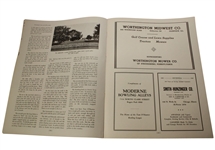 1940 Tam O'Shanter Chicago $5,000 Open Tournament Program