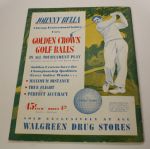 1940 Tam O'Shanter Chicago $5,000 Open Tournament Program