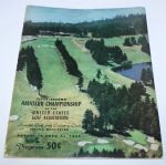 1952 US Amateur Program - Seattle Golf and CC - with Signed Winner Jack Westland Cut JSA COA